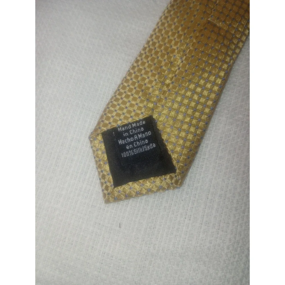 Croft And‎ Barrow 2pk Neck Ties Red And Yellow Silk China